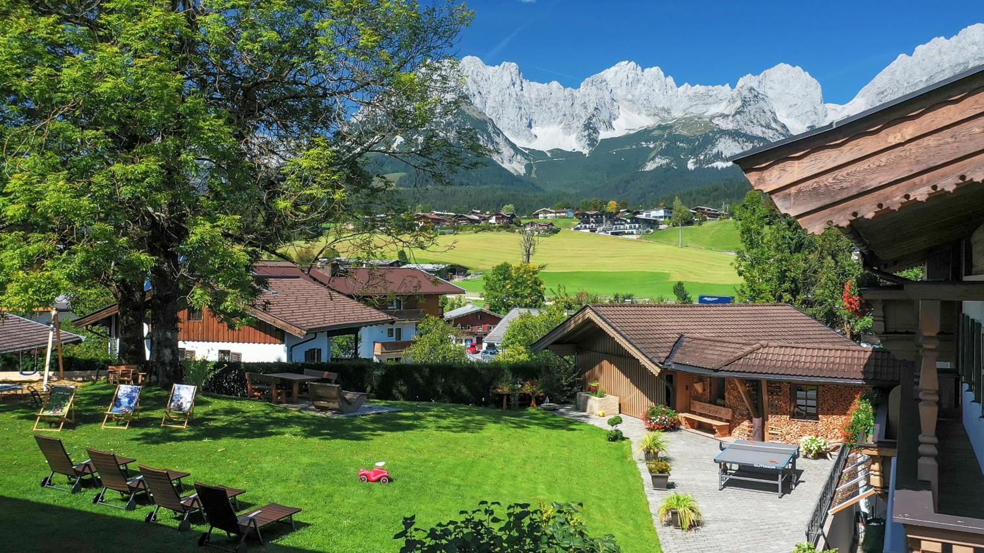 Gaestehaus Brantlhof Zimmer Und Ferienwohnungen In Going Am Wilden Kaiser מראה חיצוני תמונה