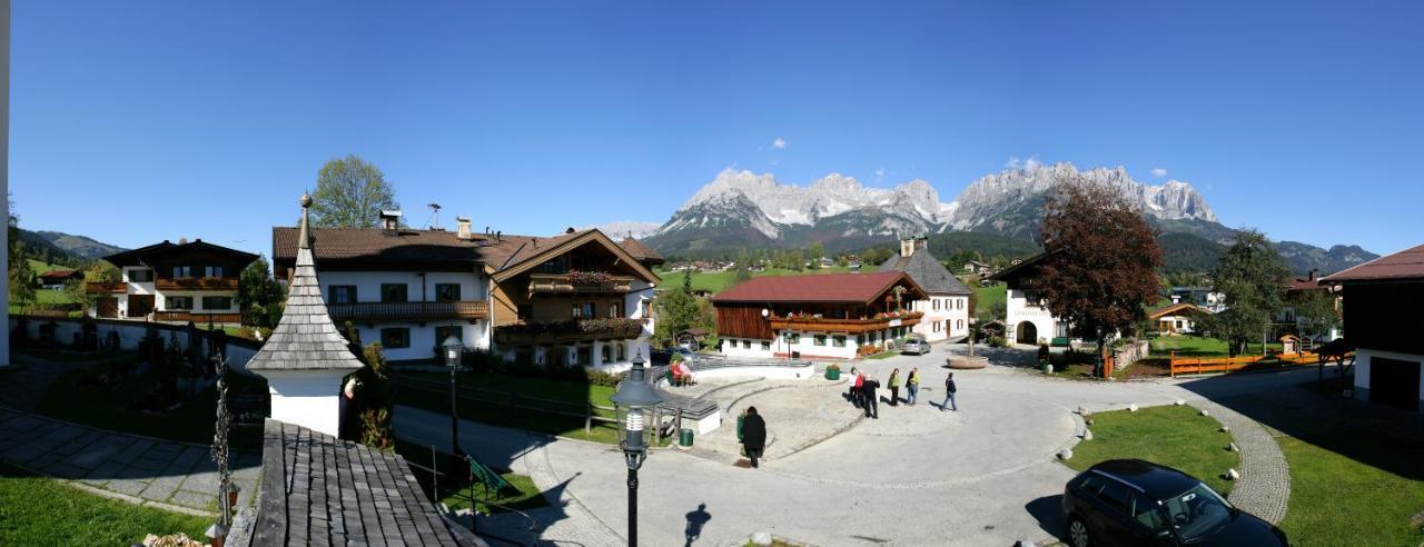 Gaestehaus Brantlhof Zimmer Und Ferienwohnungen In Going Am Wilden Kaiser מראה חיצוני תמונה